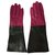 Autre Marque 'Dents' Gloves Black Leather  ref.25120