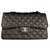 Classique Chanel Timeless 25cm Cuir Noir  ref.25135