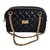 Chanel Camara 2.55 Black Leather  ref.25326