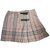 Burberry Skirt Beige Cotton  ref.25390