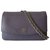 Chanel Bolsa de embrague Púrpura Cuero  ref.25456