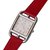 Hermès Buen reloj Roja Acero  ref.25469
