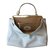 Fendi Handbag White Leather  ref.25558