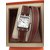 Hermès Feine Uhr Silber Stahl  ref.25585