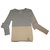 Chanel Suéter Bege Lã  ref.25591