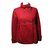 Comptoir Des Cotonniers jaqueta vermelha Vermelho Poliéster Lã Poliamida Acetato  ref.25666