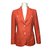 Ralph Lauren Orange blazer Linen  ref.25773
