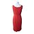 Rotes Triacetat Kleid von Paule Ka Größe 42 - Ansicht 2