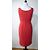 Rotes Triacetat Kleid von Paule Ka Größe 42 - Ansicht 7
