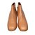 American Retro Ankle Boots Caramel Leather  ref.25822