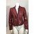 Catherine Malandrino Chaqueta de cuero Roja - vista 10