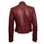 Catherine Malandrino Chaqueta de cuero Roja - vista 7