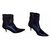Fendi Ankle Boots Black Leather  ref.25890