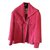 magnifique veste Chanel Coton Rose  ref.25969