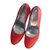Free Lance Heels Red Leather  ref.26147