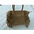 Borsa One step Meryl Crystal in Pelle Intrecciata Beige - vista 10