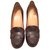 Hermès Heels Brown Leather  ref.26179