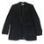 Saint Laurent Jacket Black Cotton  ref.26293