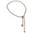 Chanel Cadena / cinturón / collar Dorado Metal  ref.26511