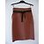 Sonia Rykiel Leinenrock Braun Camel - Ansicht 3
