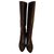 Jimmy Choo Boots Black Leather  ref.26672