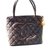Chanel Handbag Black Leather  ref.26221