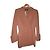 Chaqueta cruzada Sonia Rykiel marrón de lino Talla 38