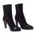 Chanel Boots Black Leather  ref.61879
