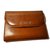 Christian Dior snake skin purse Caramel Leather  ref.26869