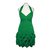 Karen Millen Dress Green Silk  ref.26873