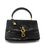 Loewe SU-BLI-ME  PALOMA CROC BAG Black Exotic leather  ref.27003