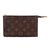 Louis Vuitton Pouch Brown Leather  ref.27017