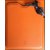 Hermès Ipad hülle Orange Leder  ref.27023