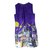 Versace Vestido Púrpura Seda  ref.27134