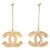 Chanel Earrings 2017 collection unworn Golden  ref.27190