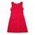 Versace Vestido Roja Viscosa  ref.27310