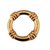 Hermès Ringschal Golden Metall  ref.27334
