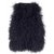Maje Mongolian lambskin vest Black Fur  ref.27360