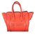 Céline Luggage Capucine Red Leather  ref.27432