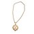 Chanel Long necklace Golden Steel  ref.27480