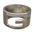 Gucci Ring Silber Geld  ref.27500