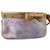Louis Vuitton Takashi Murakami Clutch bags Pink Leather  ref.27526