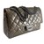 Chanel Reissue 227 Cuir vernis Taupe  ref.27543
