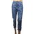 Gucci Jeans de paisley Azul Algodón  ref.27837