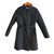 Burberry Coat Black Polyester  ref.27933