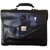 Baron Briefcase Black Leather  ref.27997