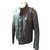 Hugo Boss Leather Blazers Jackets Dark grey  ref.28043