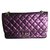Chanel 2.55 Purple Leather  ref.28068