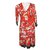 Rene Derhy Kleid Rot