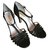 Autre Marque Bill Tornade Heels Black Leather  ref.28123